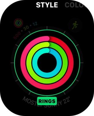 Press the Digital Crown twice to return to the home screen.