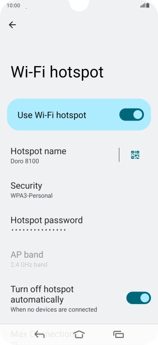 Press the Home key to return to the home screen. Press the Home key to return to the home screen.