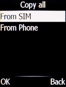 Select From SIM.