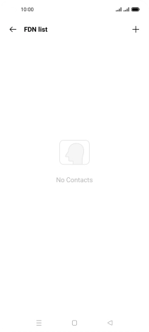 Press the add icon.