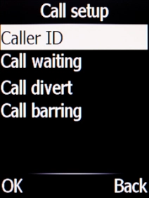 Select Call barring.