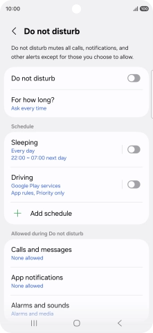 Press the indicator next to Press the indicator next to