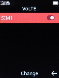 Press the Navigation key to turn the function on or off.