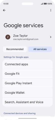 Press Search, Assistant and Voice.