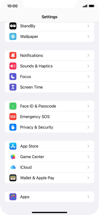Press App Store.