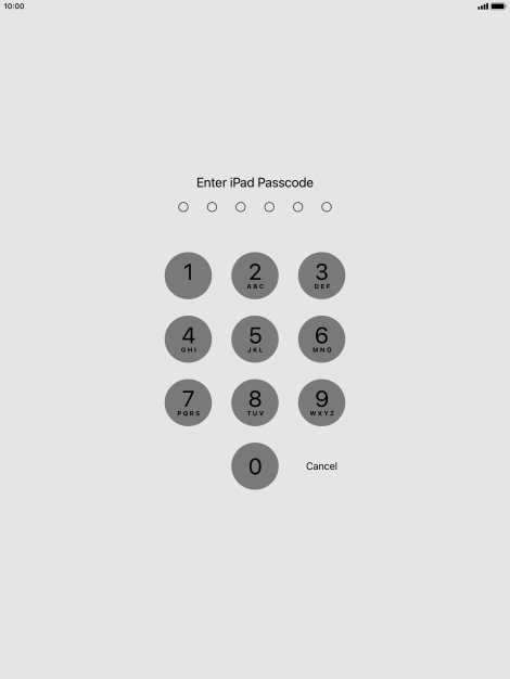 Use the lock code you created. The app is now locked. Use the lock code you created. The app is now locked.