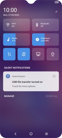 Press Touch for more options. Press Touch for more options.