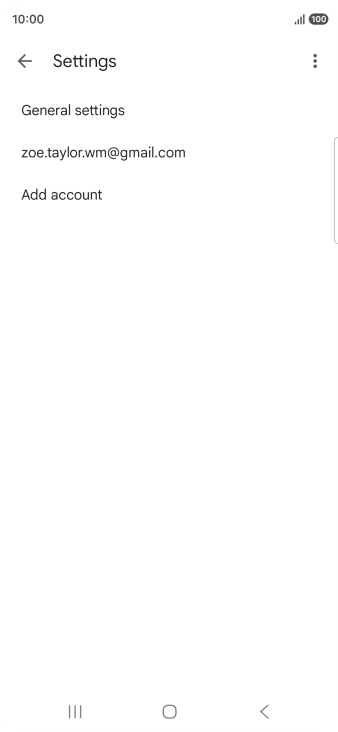 Press Add account. Press Add account.