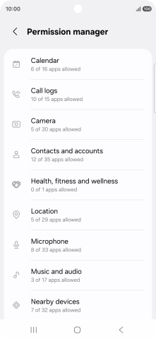 Press the required phone function. Press the required phone function.