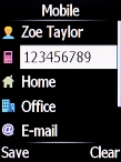 Press the Navigation key.