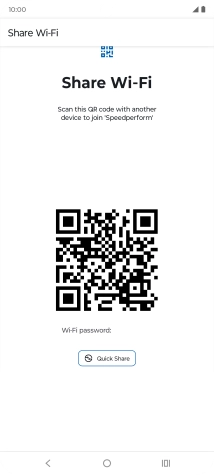 Place the QR code inside the camera frame on the other device to scan the code. Place the QR code inside the camera frame on the other device to scan the code.