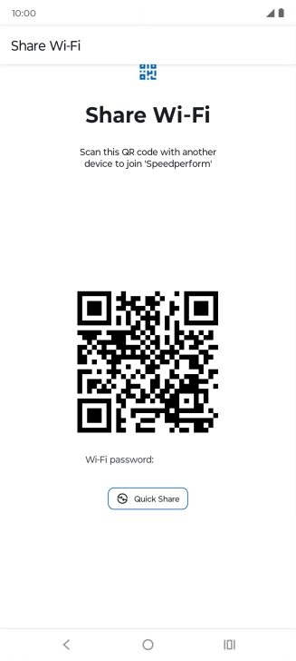 Place the QR code inside the camera frame on the other device to scan the code. Place the QR code inside the camera frame on the other device to scan the code.