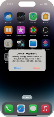 Press Delete.