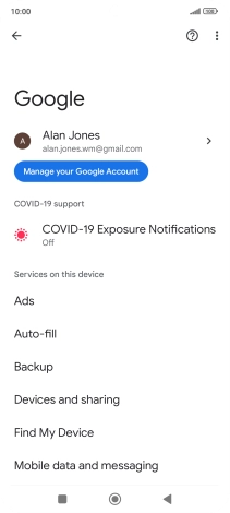 Press Find My Device. Press Find My Device.