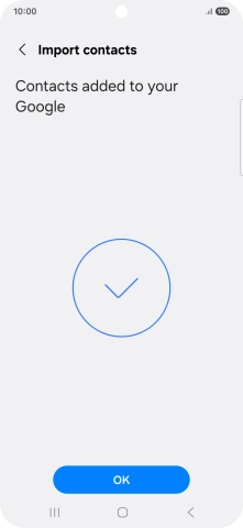 Press OK. Press OK.