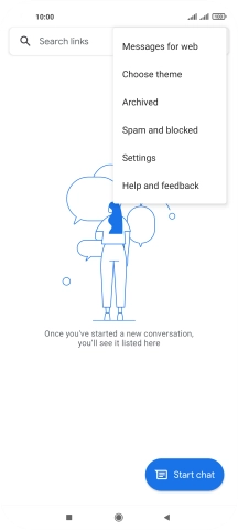 Press Settings. Press Settings.
