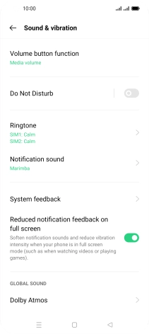 Press Ringtone.