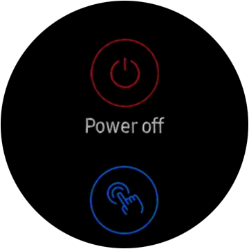 Press Power off.