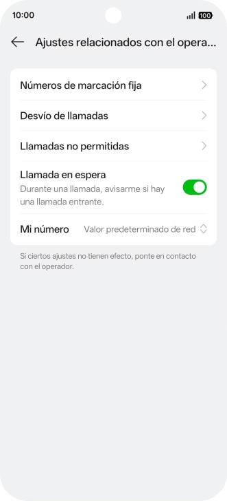 Pulsa Desvío de llamadas. Pulsa Desvío de llamadas.