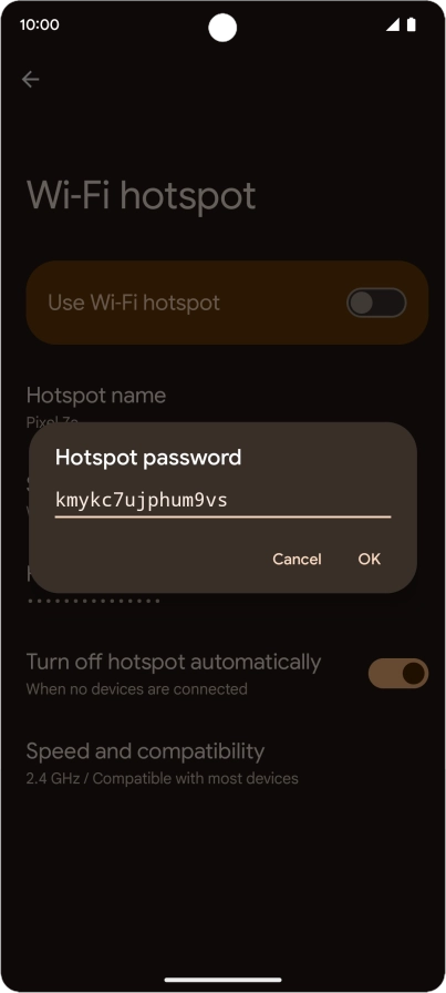 Press OK. Press OK.