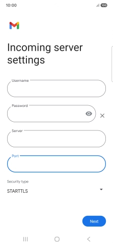 Press the drop down list below Press the drop down list below
