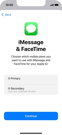 Press the required price plan. Press the required price plan.