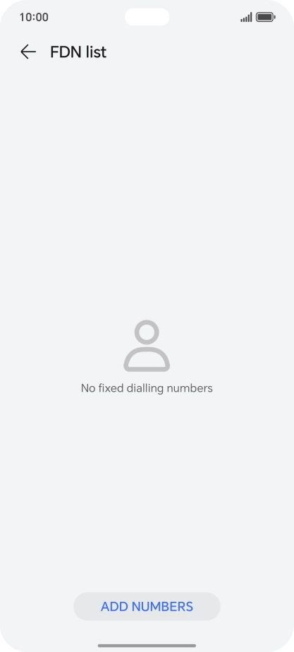 Press ADD NUMBERS. Press ADD NUMBERS.