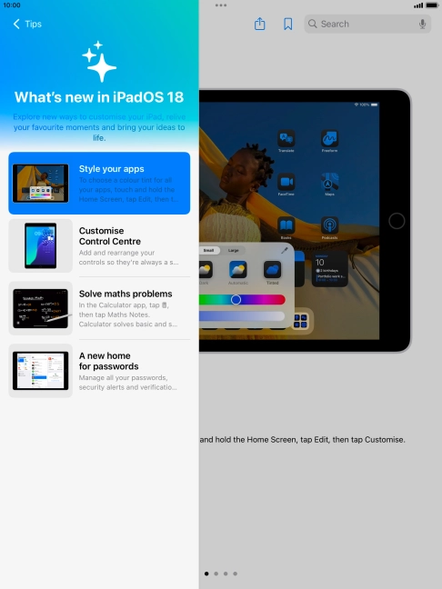 Press the Home key to return to the home screen. Press the Home key to return to the home screen.