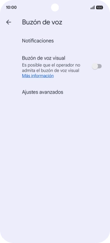 Pulsa Ajustes avanzados.