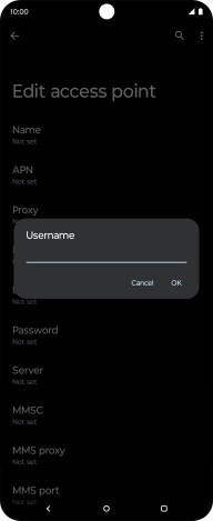 Key in wap and press OK.