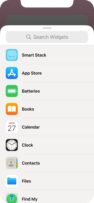 Press Smart Stack. Press Smart Stack.
