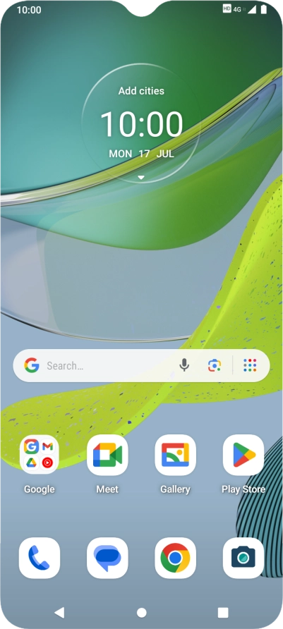 The network mode icon shows the network mode currently used by your phone.