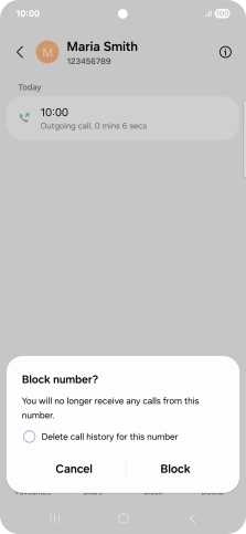 Press Block.