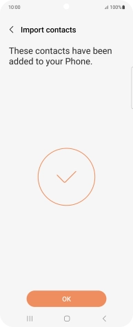 Press OK. Press OK.