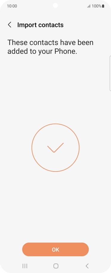 Press OK. Press OK.