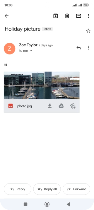 Press Reply.