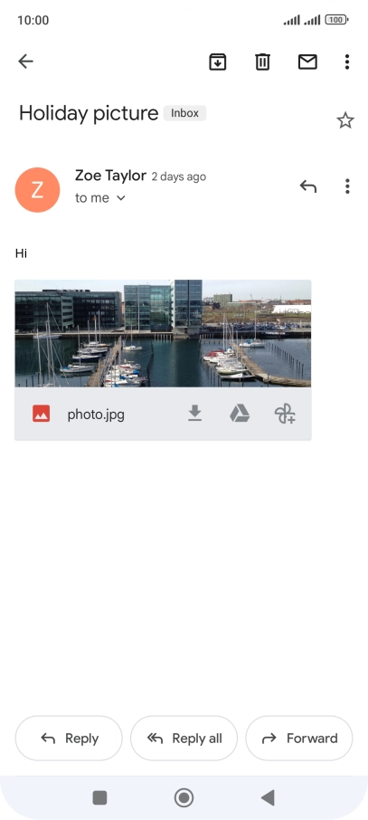 Press Reply.