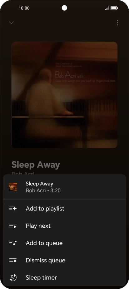 Press the add icon.