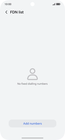 Press Add numbers. Press Add numbers.