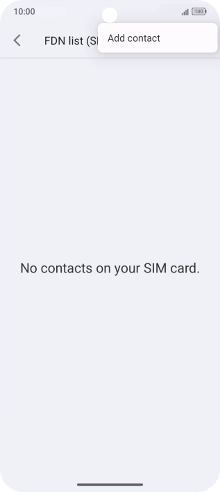 Press Add contact. Press Add contact.