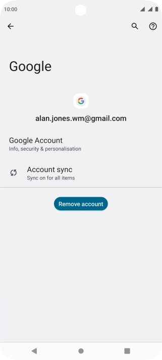 Press Account sync. Press Account sync.