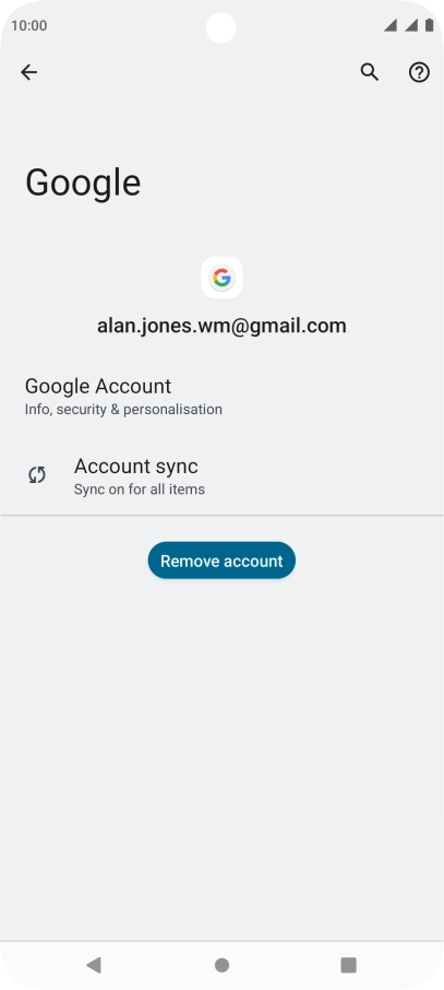 Press Account sync. Press Account sync.