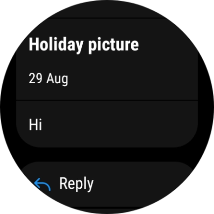 Press Reply.