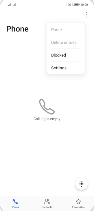 Press Settings. Press Settings.