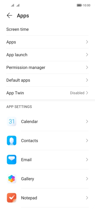 Press Apps.