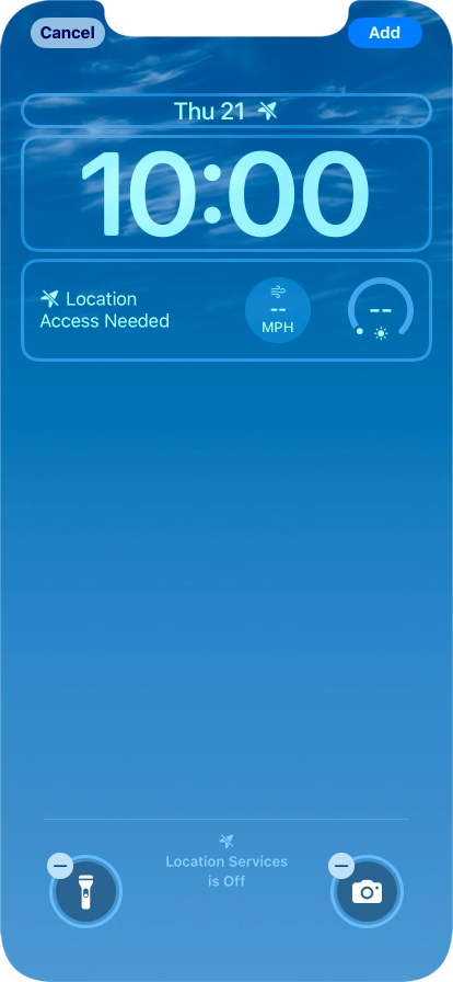 To customise the way the lock screen date is displayed, press the date widget and follow the instructions on the screen to select the required widget display mode. To customise the way the lock screen date is displayed, press the date widget and follow the instructions on the screen to select the required widget display mode.