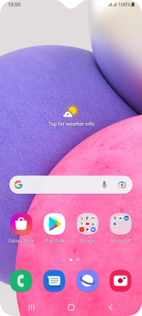 Press the phone icon.