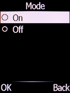 Select Off and press the Left selection key to turn off fixed dialling. Select Off and press the Left selection key to turn off fixed dialling.