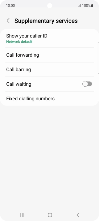Press Fixed dialling numbers.