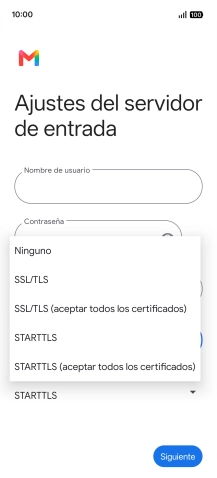 Pulsa SSL/TLS.